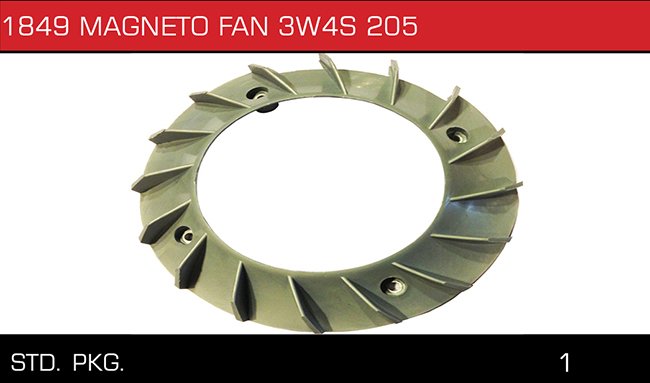 1849 MAGNETO FAN 3W4S 205